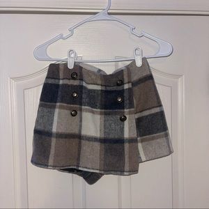 Forever21 Plaid Skort